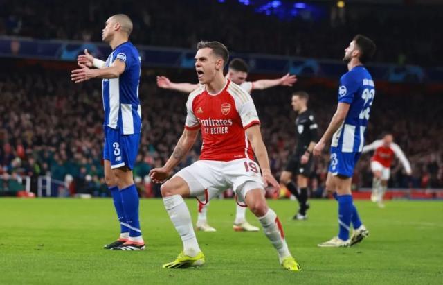 【欧冠】特罗萨尔扳平，拉亚2扑点，阿森纳晋级8强